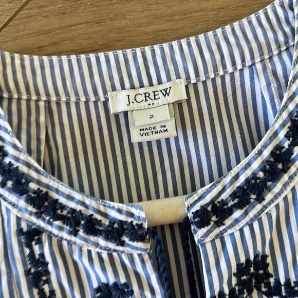 J Crew Striped Tank Top - Picture 3 of 3